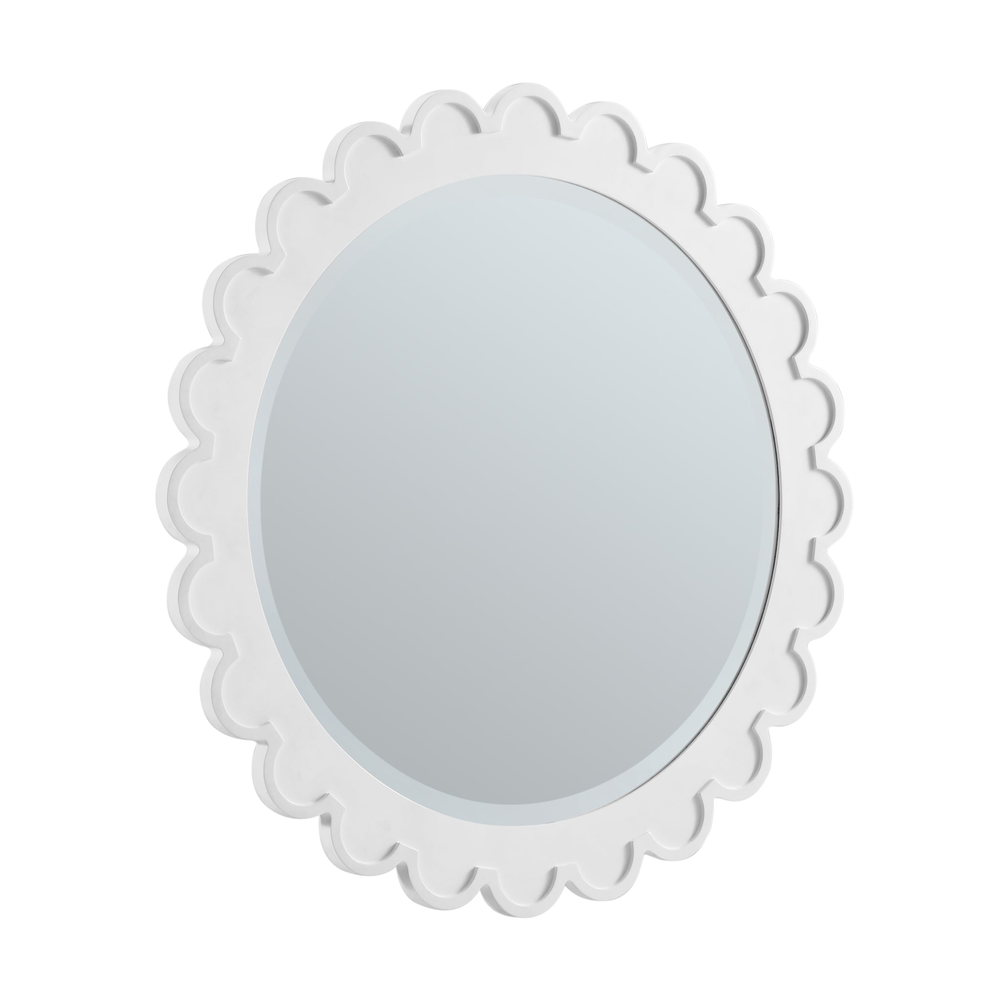 James Martin Adelese 32" Mirror, Bright White, view 2