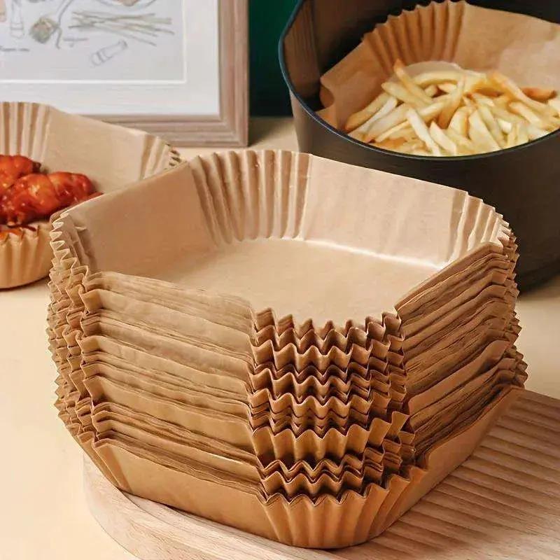 Air Fryer Liners - Non-stick Parchment Square by House Of Avana