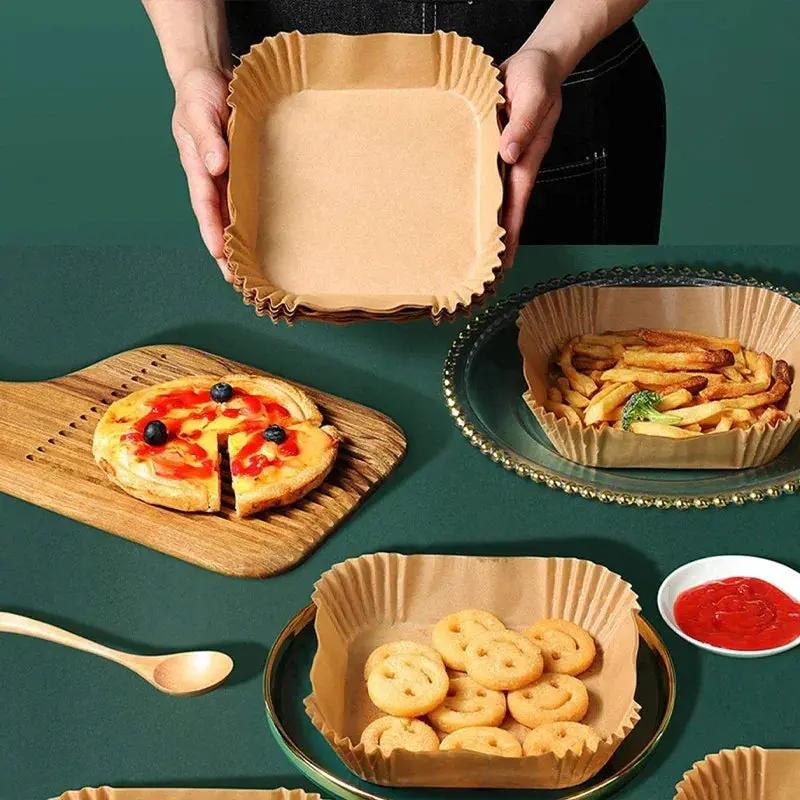 Air Fryer Liners - Non-stick Parchment Square by House Of Avana