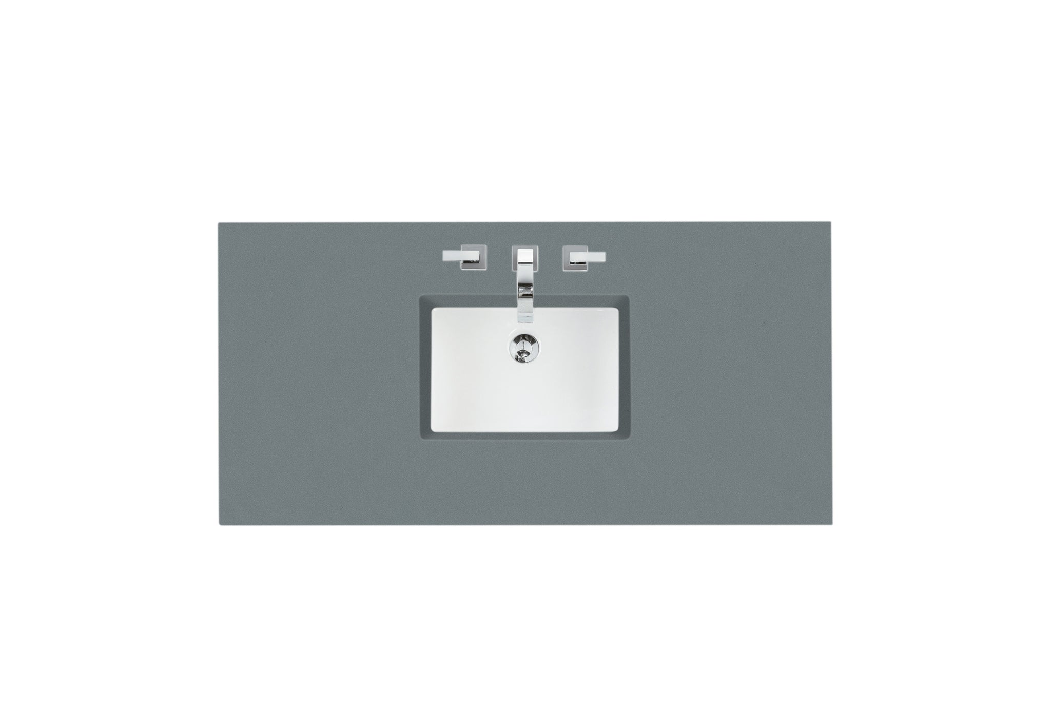 James Martin 48" Single Vanity Top with Cala Blue countertop