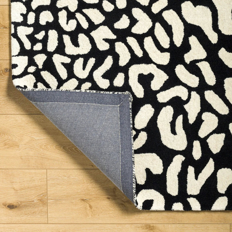 Akeem Leopard Print Area Rug - Clearance by Boutique Rugs