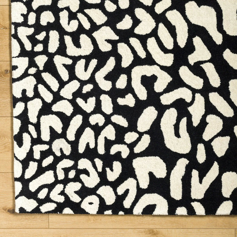 Akeem Leopard Print Area Rug - Clearance by Boutique Rugs