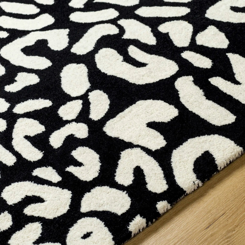 Akeem Leopard Print Area Rug - Clearance by Boutique Rugs