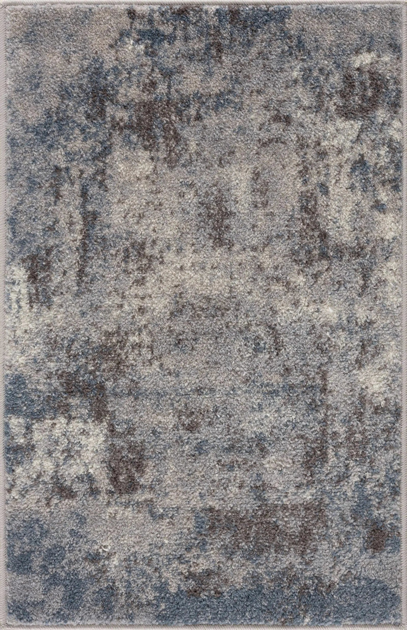 Netherfield Abstract Gray Rug by Boutique Rugs