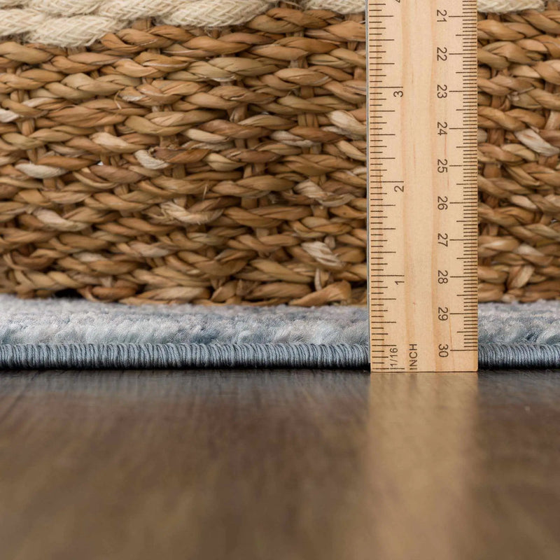 Peeta Blue Medallion Area Rug - Clearance by Boutique Rugs