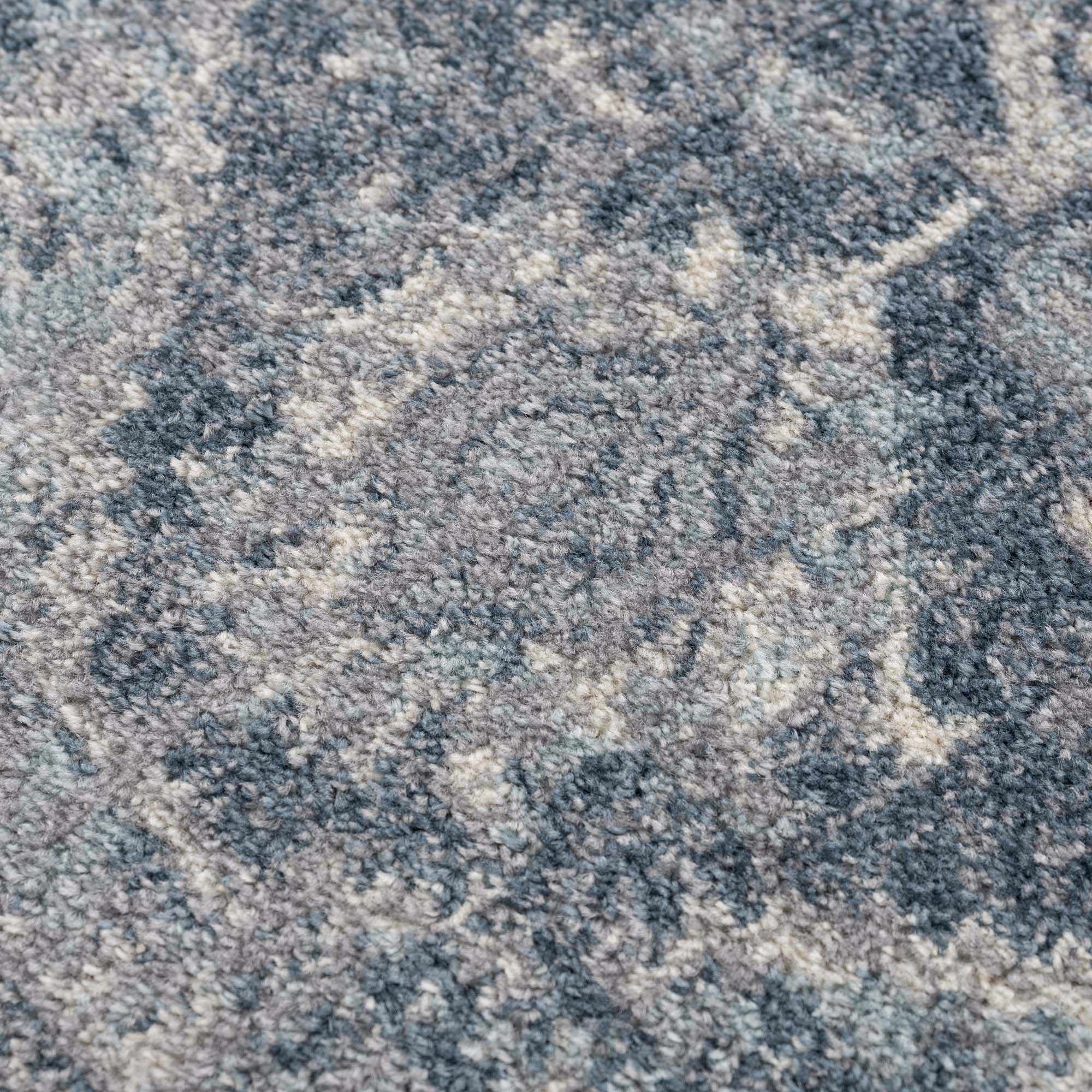 Peeta Blue Medallion Area Rug - Clearance by Boutique Rugs