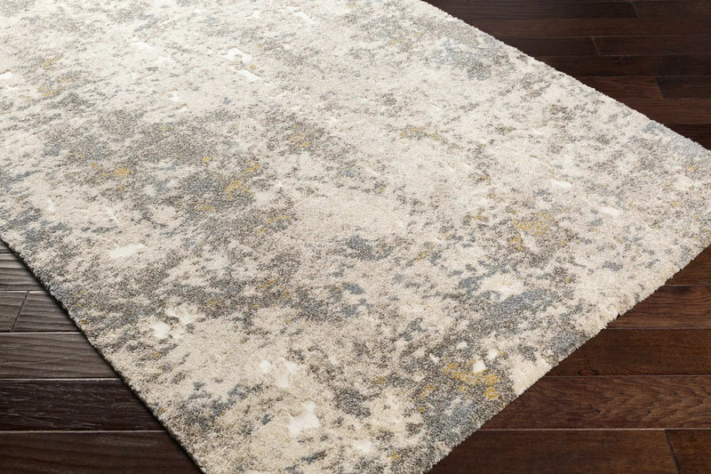 Alabaster Abstract Thick Luxe Rug by Boutique Rugs