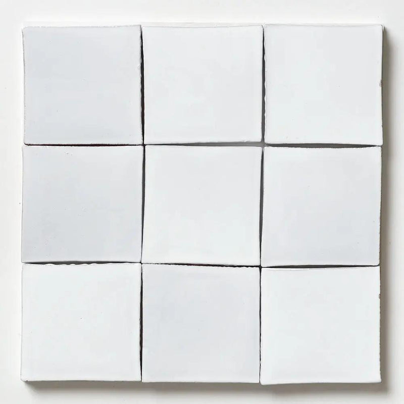 Alcorzar Glossy Zellige Tiles 4x4 by Stonetiledepot
