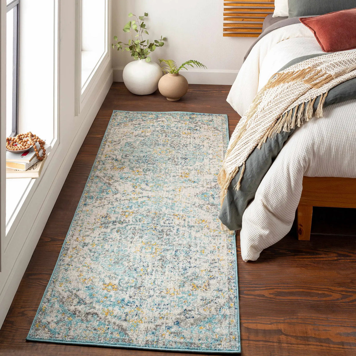 Aleknagik Area Rug, installed in a room 2