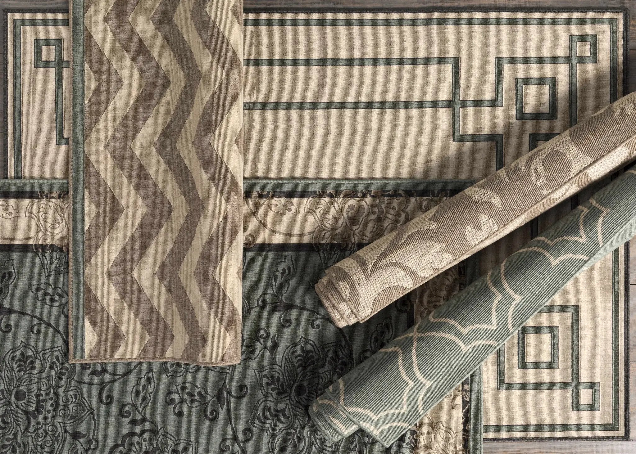 Wroxham Outdoor Area Rug - Clearance by Boutique Rugs