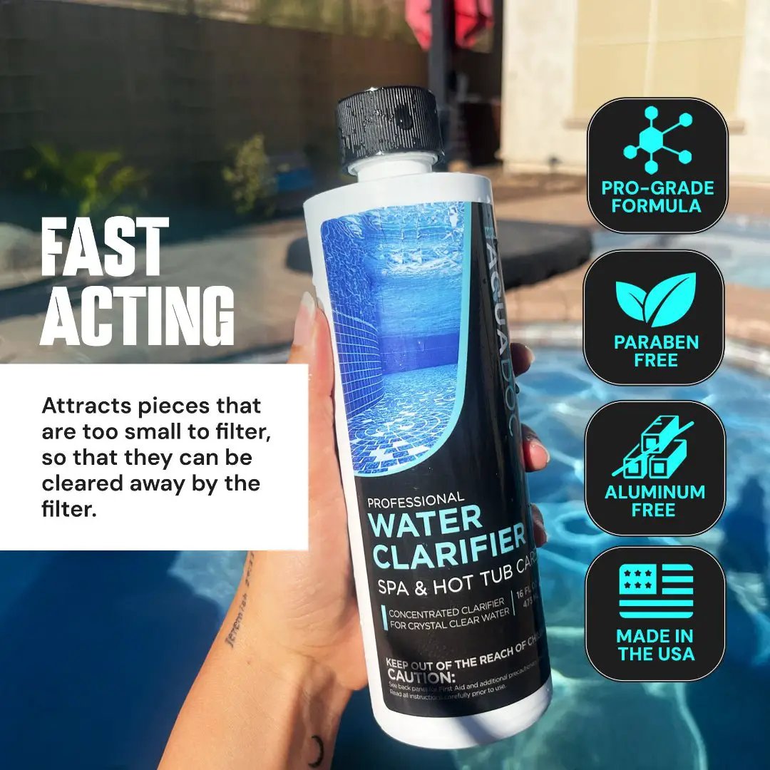 Spa Water Clarifier for Hot Tubs by AquaDoc