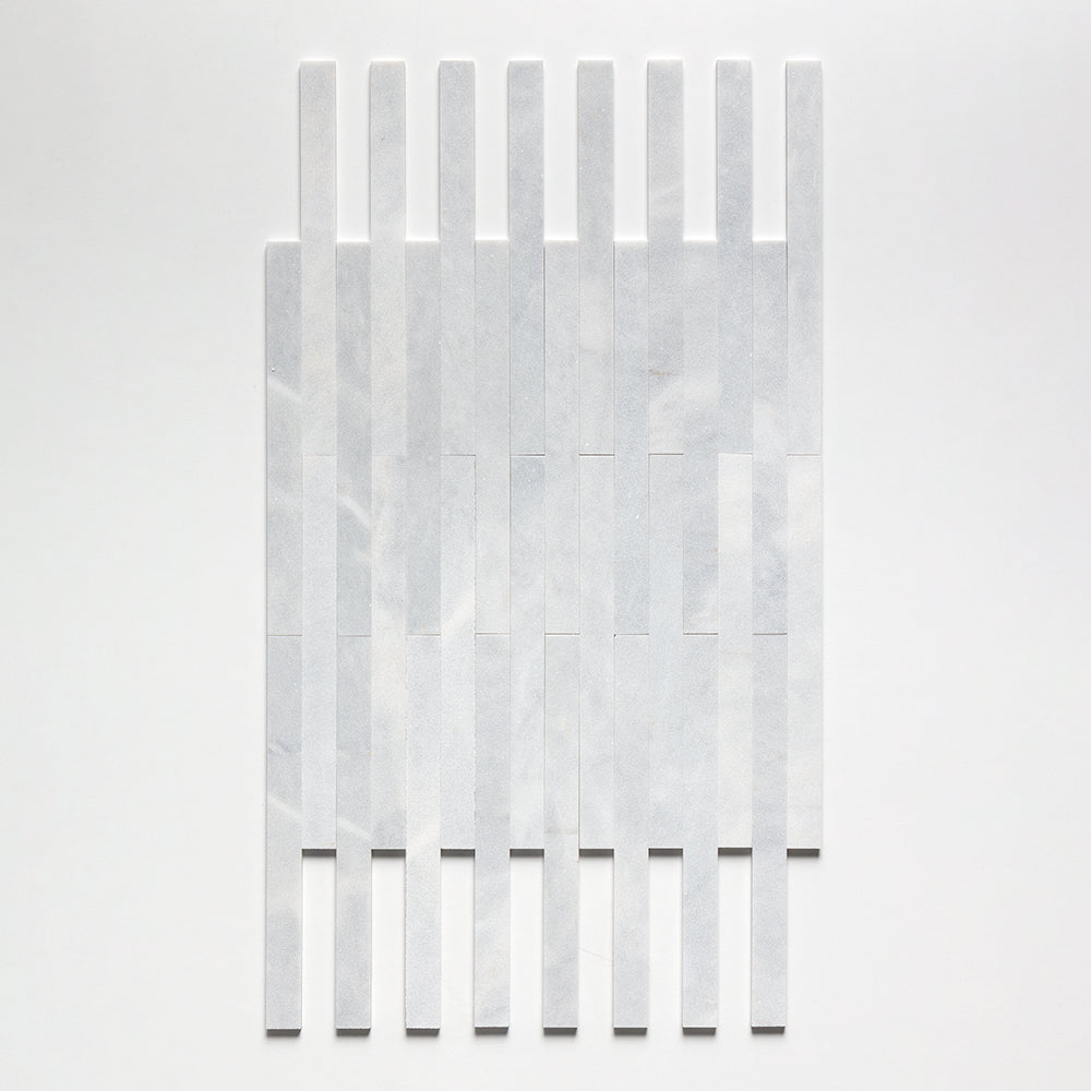Allure Fine Textured Plank Marble Tiles 1 9/16x18 Marble Fine Textured 4x24 Tiles — 3