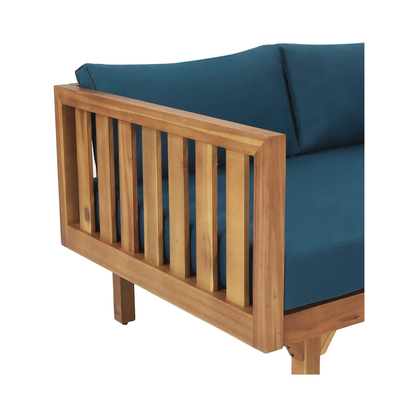 3-Seater Acacia Wood Daybed Sofa With Water-Resistant Cushions (SAK65773) by SAKSBY WHOLESALE