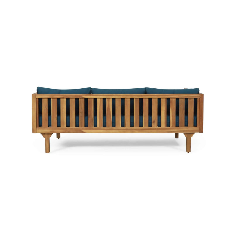 Alora 3-Seater Acacia Wood Daybed Sofa With Water-Resistant Cushions (SAK65773) by SAKSBY WHOLESALE