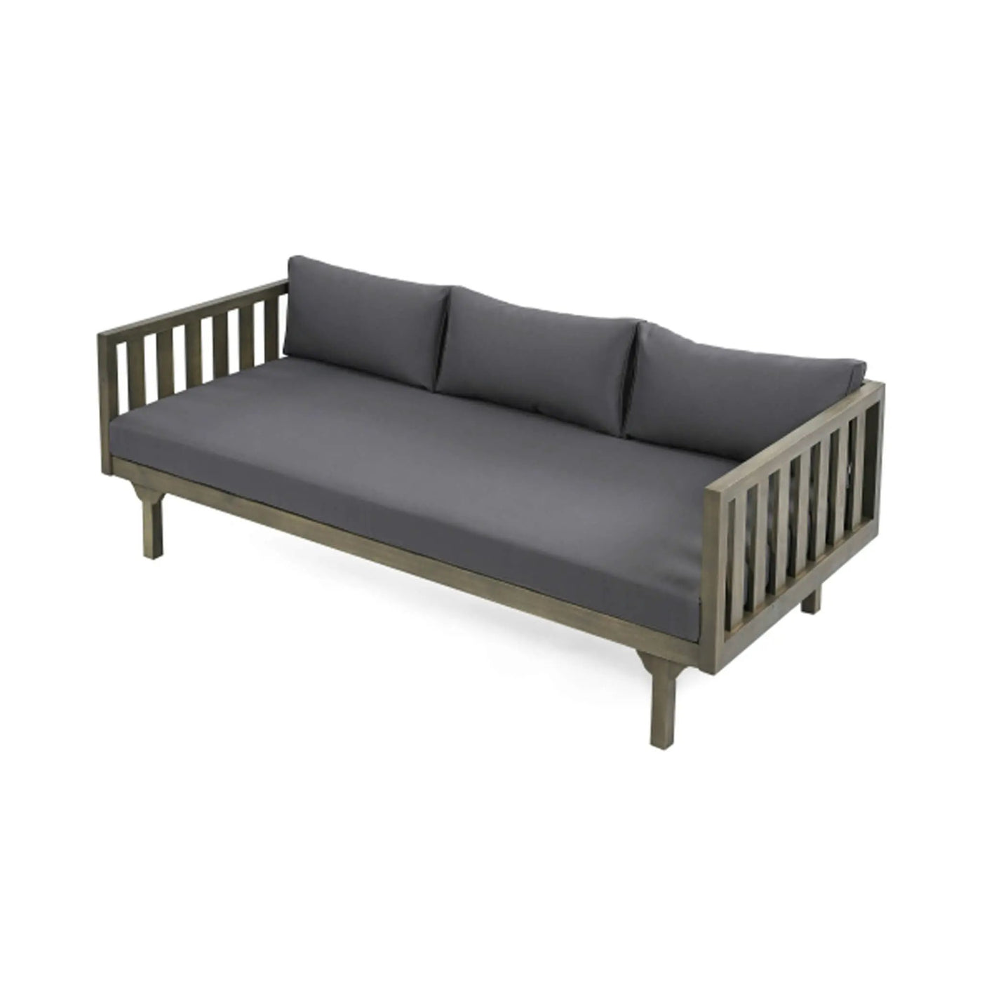 3-Seater Acacia Wood Daybed Sofa With Water-Resistant Cushions (SAK65773) by SAKSBY WHOLESALE