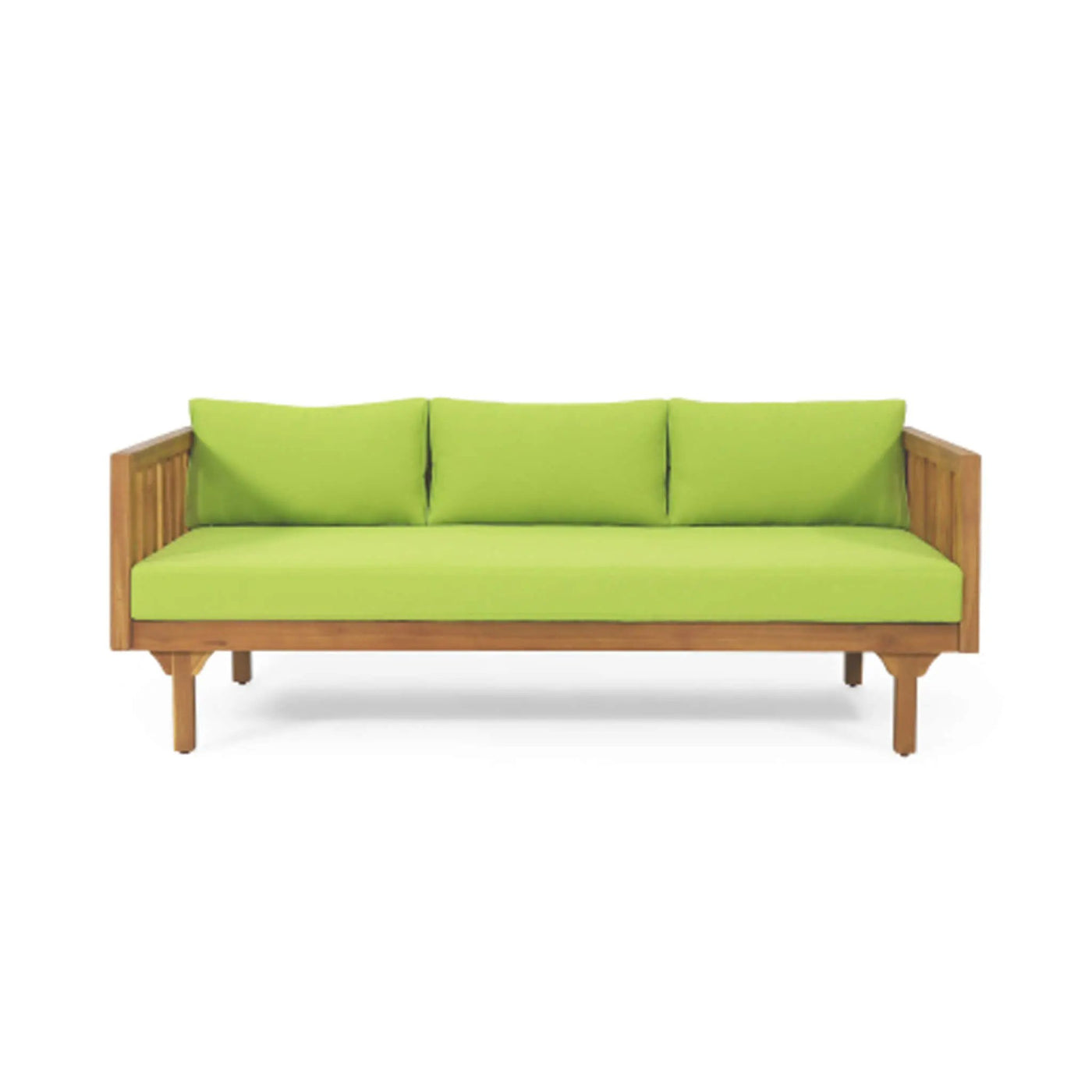 3-Seater Acacia Wood Daybed Sofa With Water-Resistant Cushions (SAK65773) by SAKSBY WHOLESALE