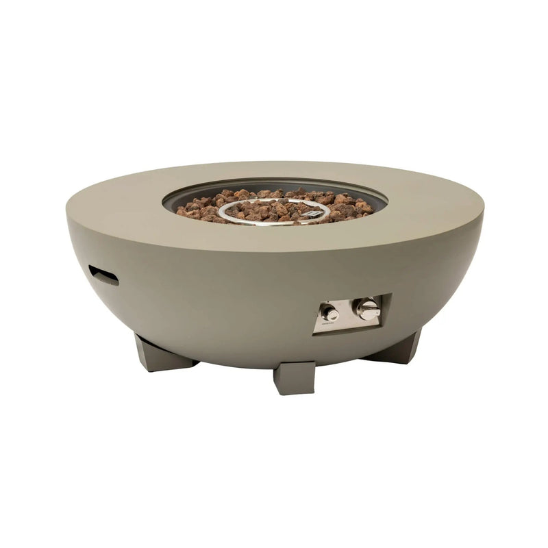 Alora Premium 36-Inch Round Outdoor Iron Patio Fire Pit Table With Metal Cover (SAK71954) by SAKSBY WHOLESALE