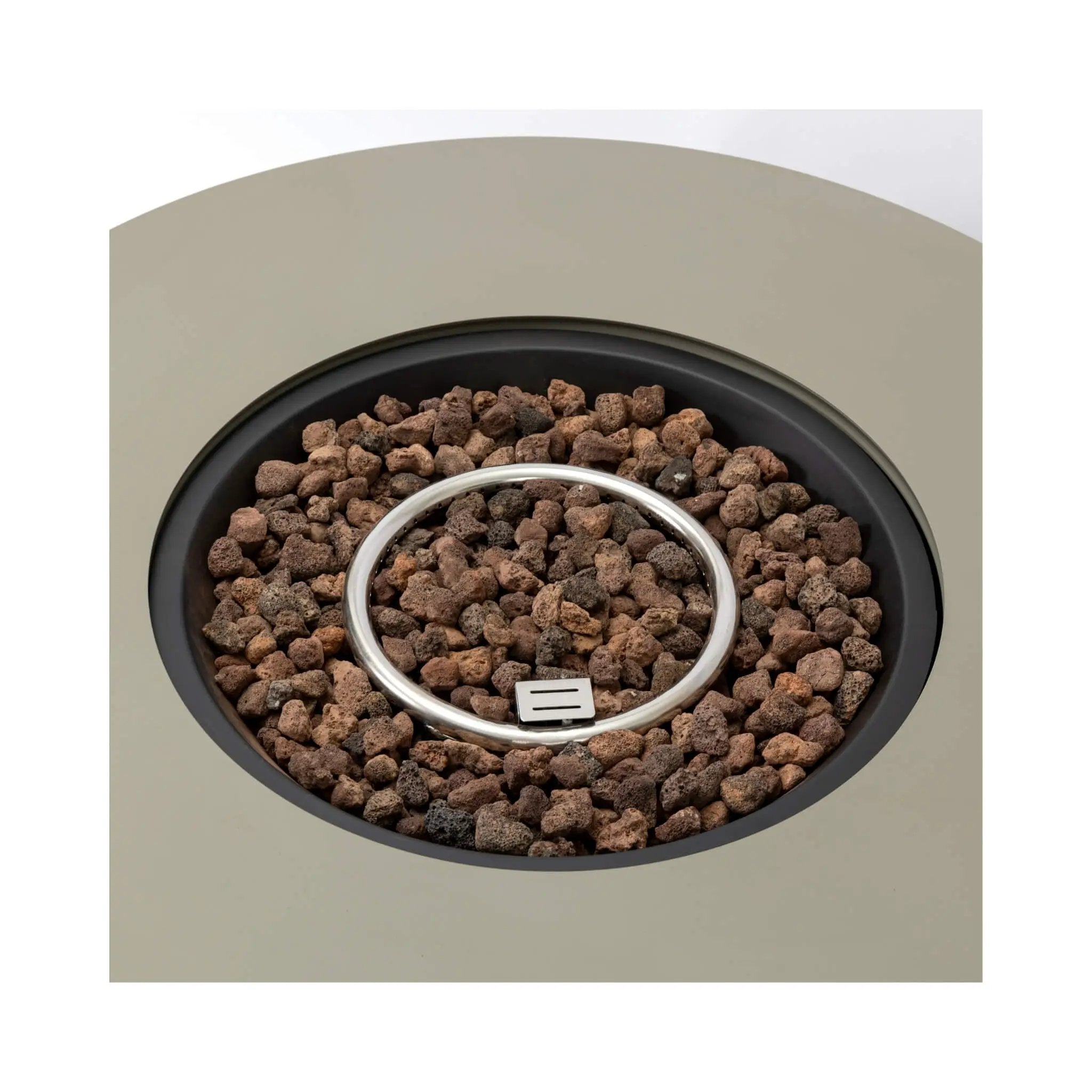 Alora Premium 36-Inch Round Outdoor Iron Patio Fire Pit Table With Metal Cover (SAK71954) by SAKSBY WHOLESALE