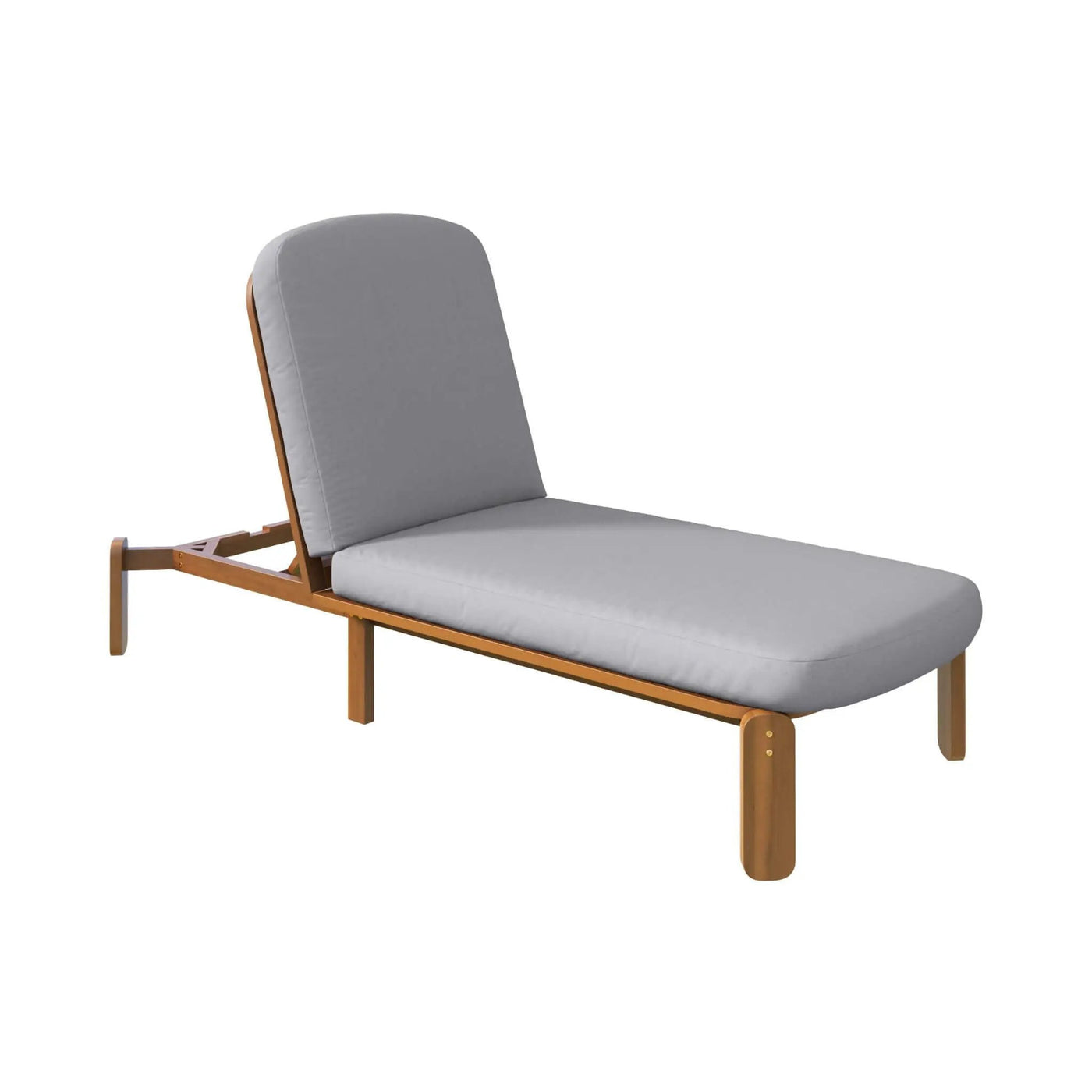 Adjustable Outdoor Chaise Lounge With Reclining Backrest (SAK04689) by SAKSBY WHOLESALE