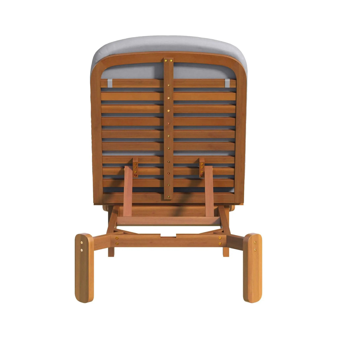 Adjustable Outdoor Chaise Lounge With Reclining Backrest (SAK04689) by SAKSBY WHOLESALE