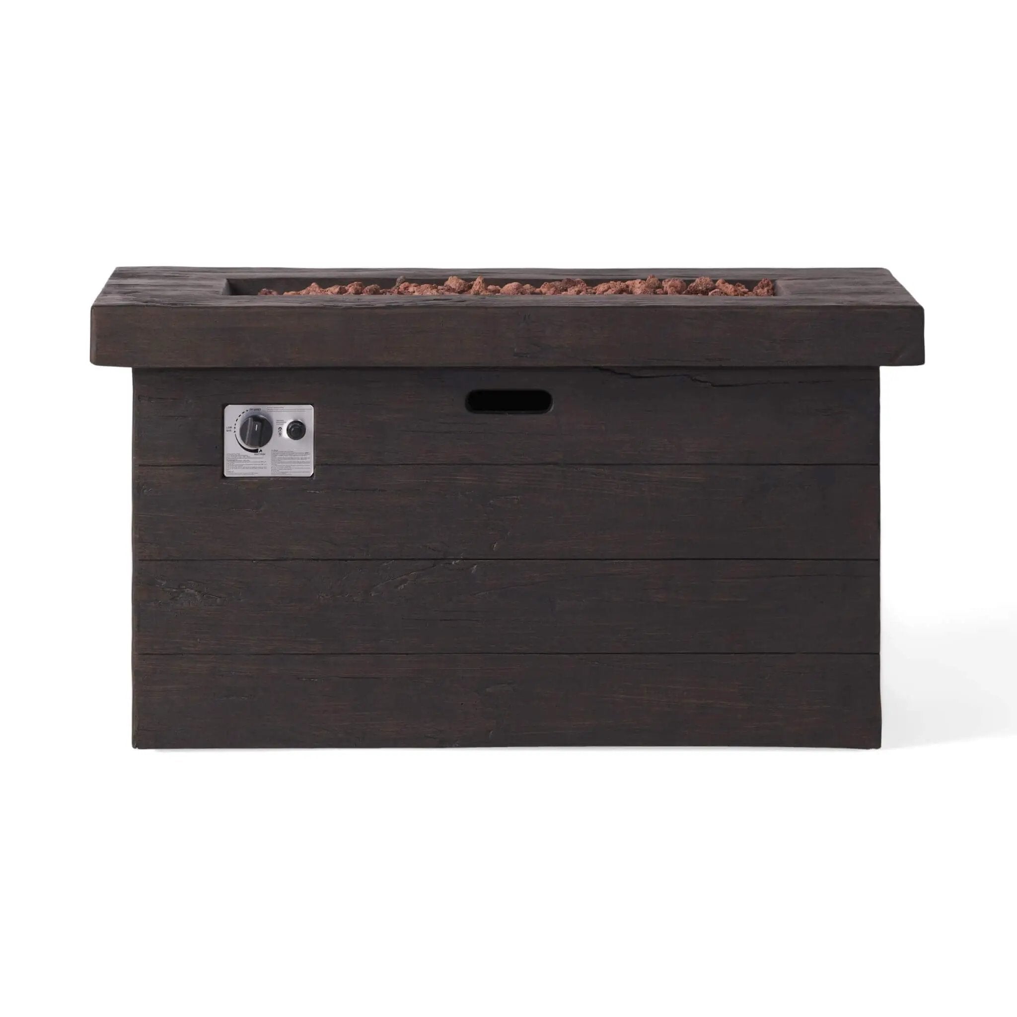 Alora Luxury 45-Inch 50K BTU Rectangular MGO LP Fire Pit (SAK63874) by SAKSBY WHOLESALE