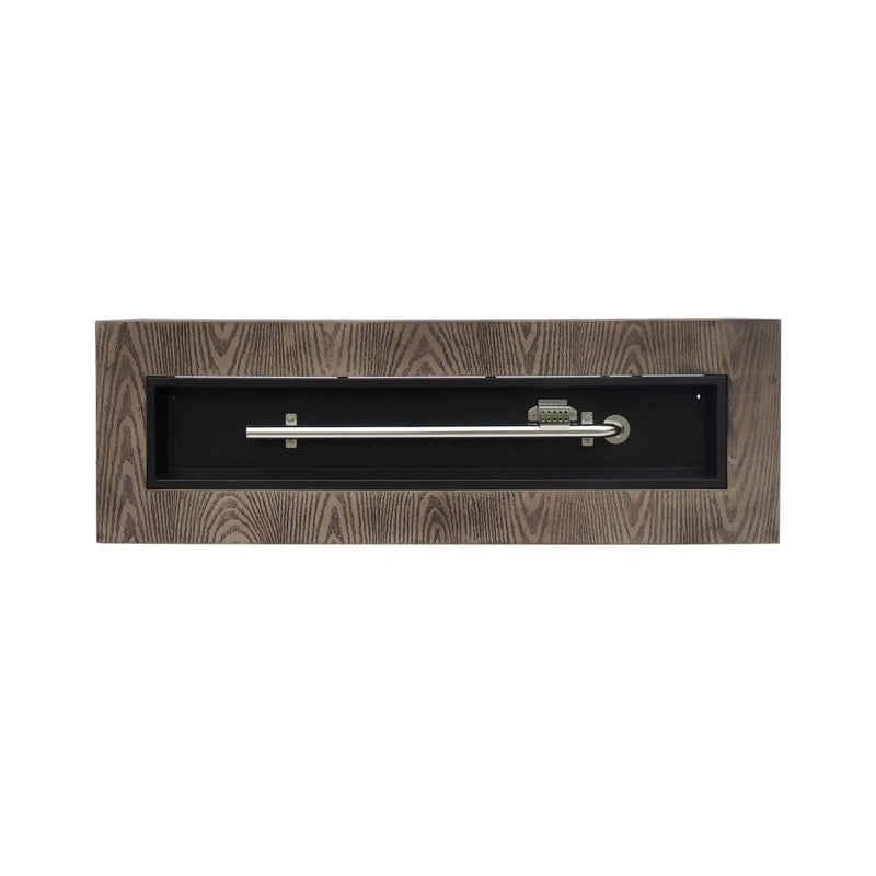 Alora 48-Inch Modern 50K BTU Outdoor Rectangular Propane Gas Fire Pit With Lava Rocks (SAK82521) by SAKSBY WHOLESALE