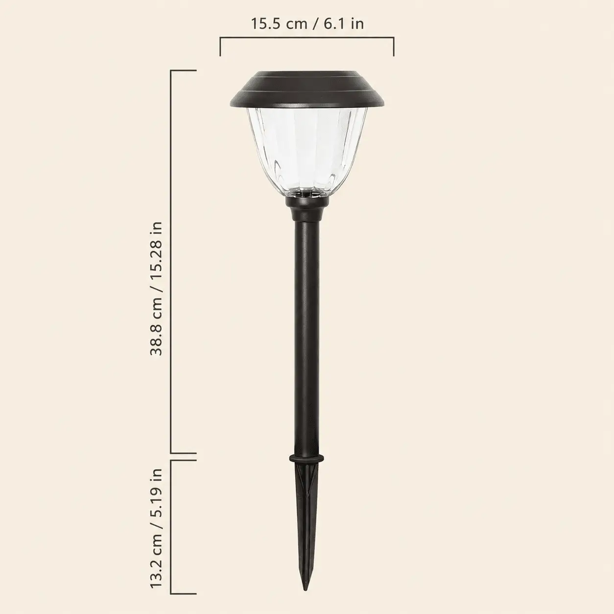 Alpan 10 Pack Solar Pathway LED Lights Outdoor-Stainless Steel 15 Lumen( Bronze ) by Outdoor Solar Outlet