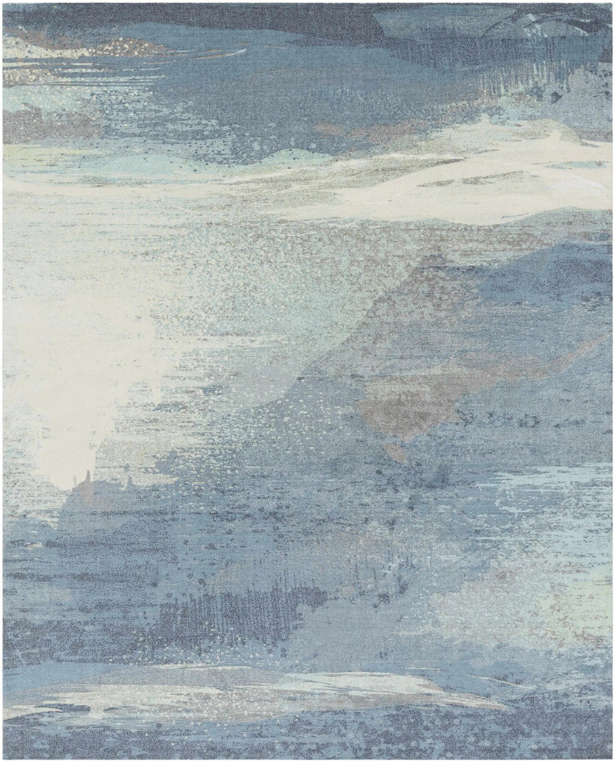 Alvaton Abstract Blue Rug, photo 12 of 15