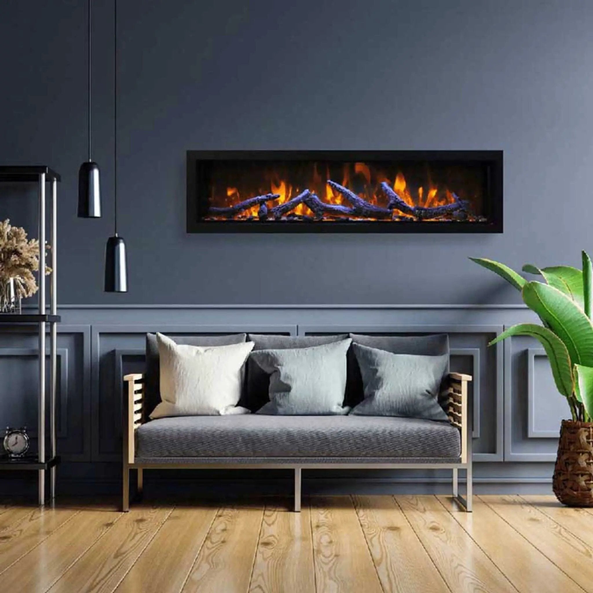 Amantii Panorama BI Deep XT Smart Electric Fireplace [BI-60/72/88-DEEP-XT] (SAK73845) by SAKSBY WHOLESALE
