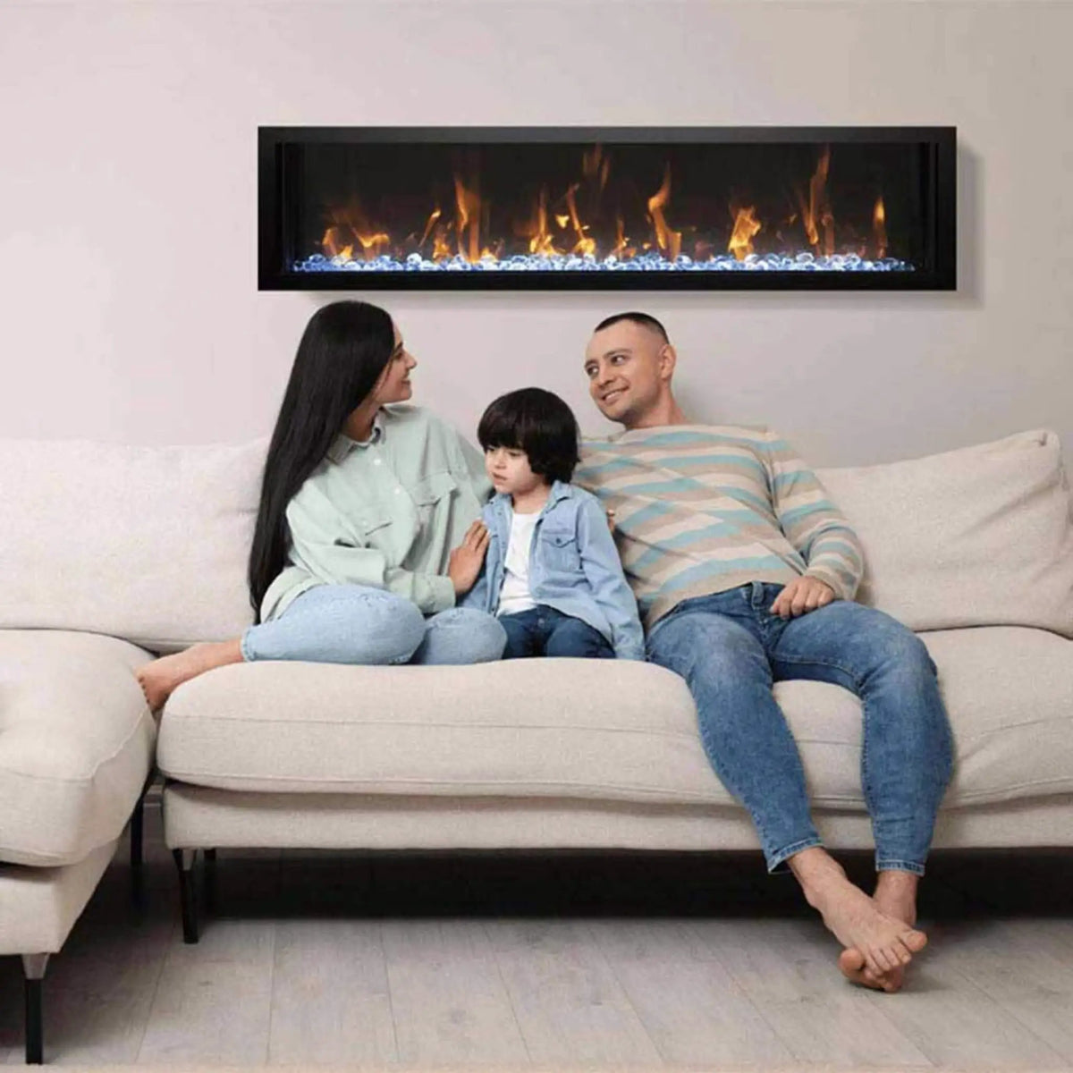 Amantii Panorama BI Slim Smart Electric Fireplace [BI-50/60/72-SLIM-OD] (SAK46329) by SAKSBY WHOLESALE