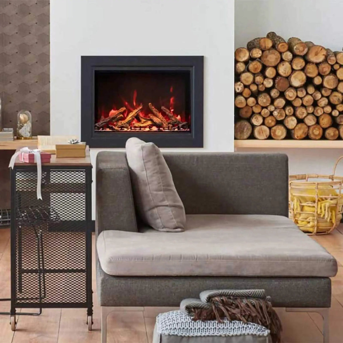 Amantii TRD Smart Electric Fireplace Insert [TRD-26/30/38/44] (SAK83819) by SAKSBY WHOLESALE