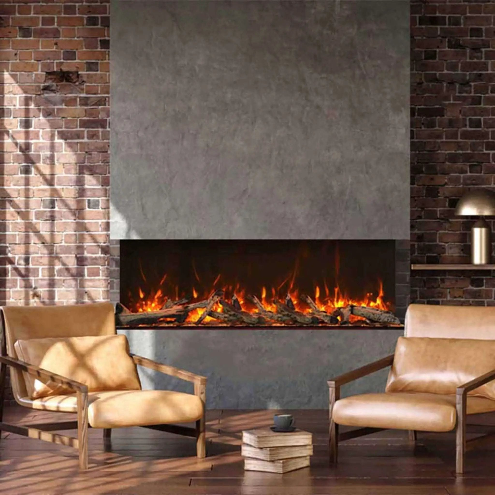 Amantii Tru-View Extra Tall XL 50-Inch Electric Fireplace [50-TRV-XT-XL-WIFI] (SAK53814) by SAKSBY WHOLESALE