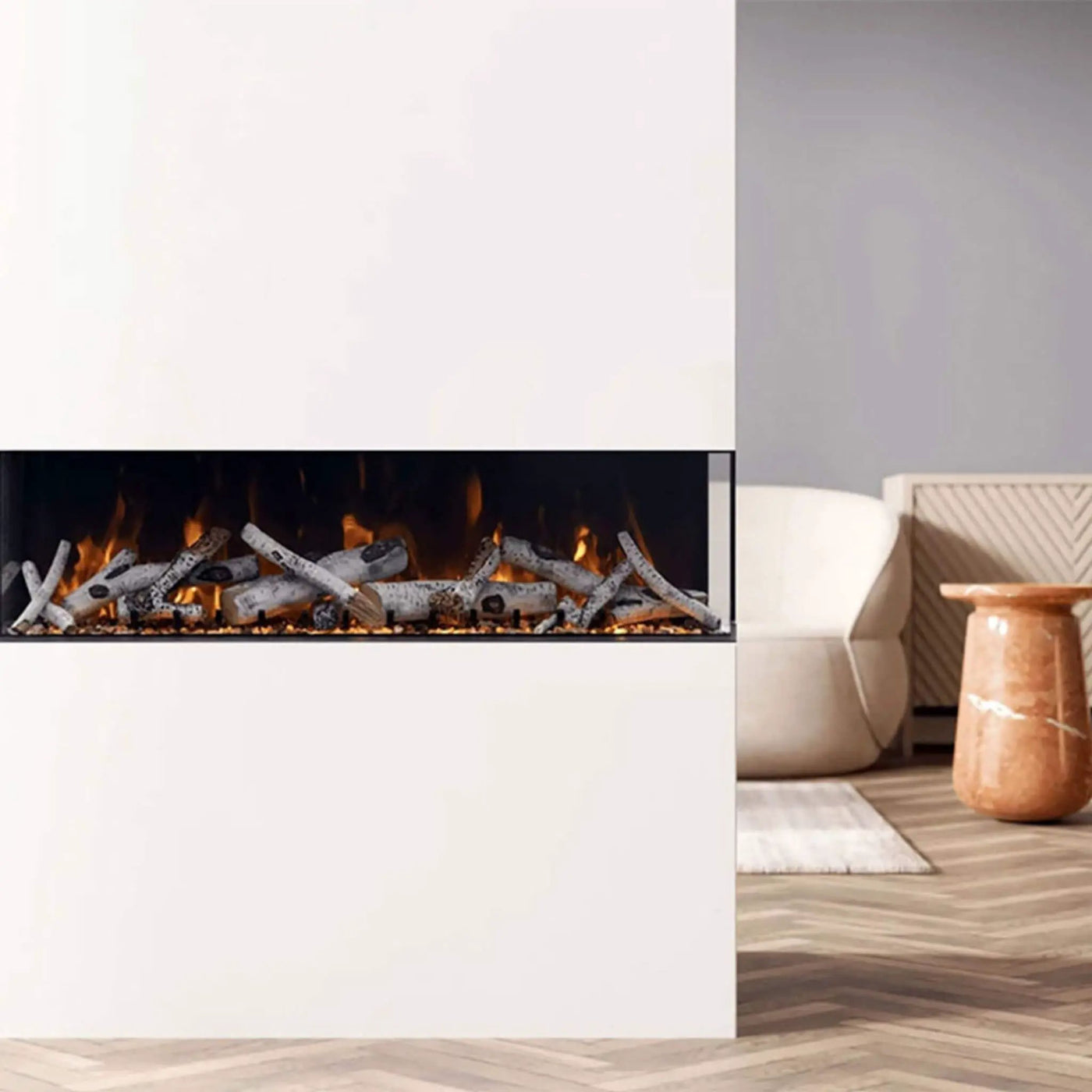 Amantii Tru-View XL Deep Smart Electric Fireplace [50/60/72-TRU-VIEW-XL] (SAK52864) by SAKSBY WHOLESALE