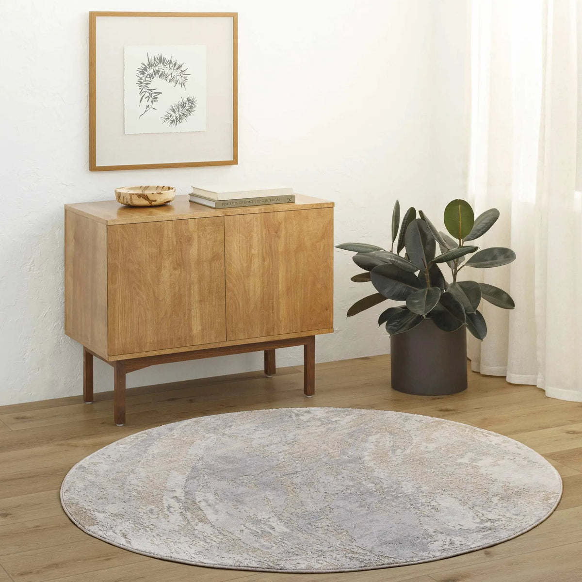 Ambra Thick Luxe Boutique Rug, installed in a room 3