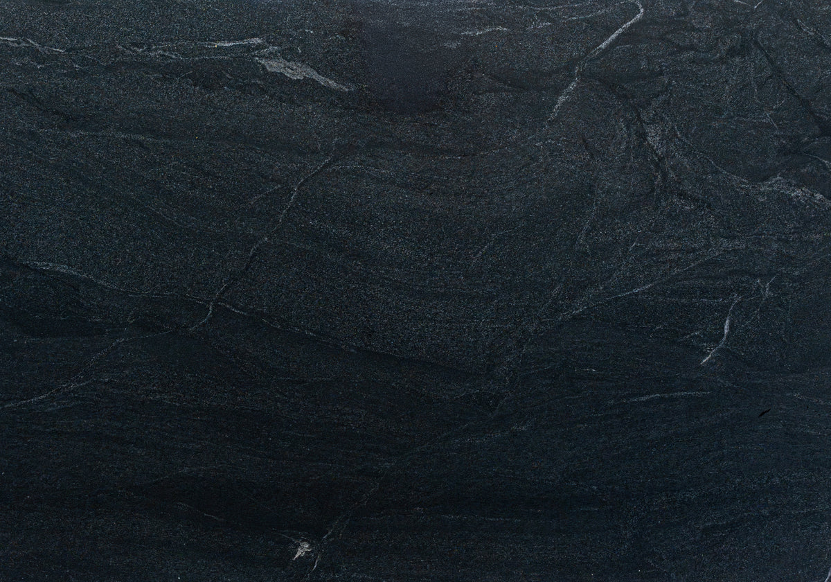 American Black Honed Granite Slab Random