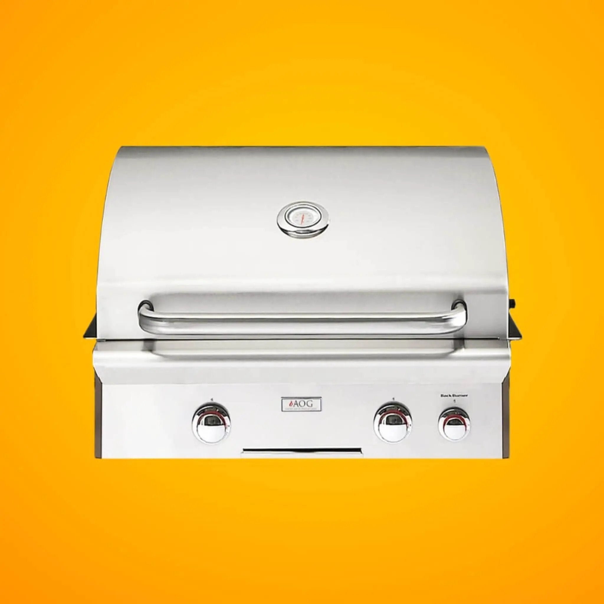 American Outdoor Grill L-Series 24-Inch 2-Burner Built-In Natural Gas Grill W/ Rotisserie Kit [24NBL] (SAK81425) by SAKSBY WHOLESALE