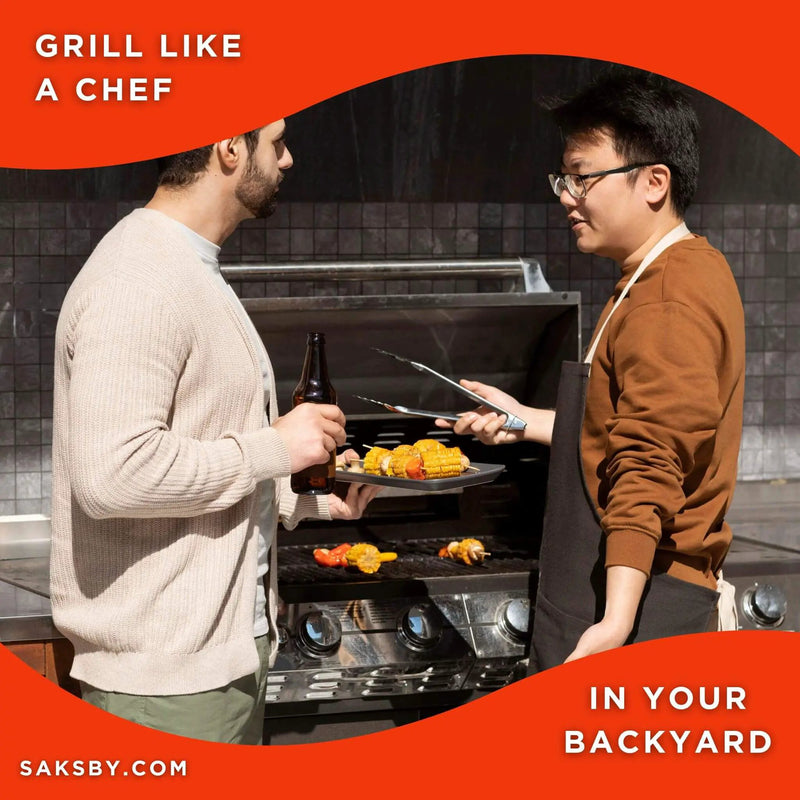 American Outdoor Grill T-Series 24-Inch 2-Burner Built-In Natural Gas Grill [24NBT-00SP] (SAK58391) by SAKSBY WHOLESALE