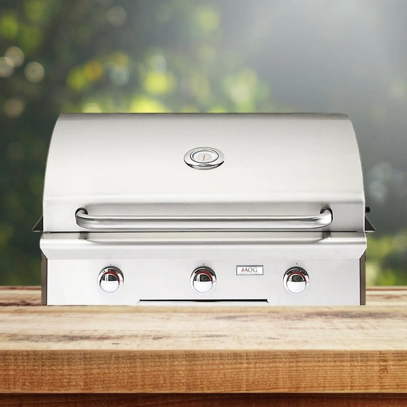 American Outdoor Grill L-Series 30-Inch 3-Burner Built-In Natural Gas Grill [30NBL-00SP] (SAK02335) by SAKSBY WHOLESALE