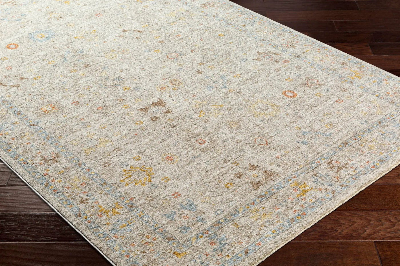 Amina Oushak Thick Luxe Area Rug by Boutique Rugs