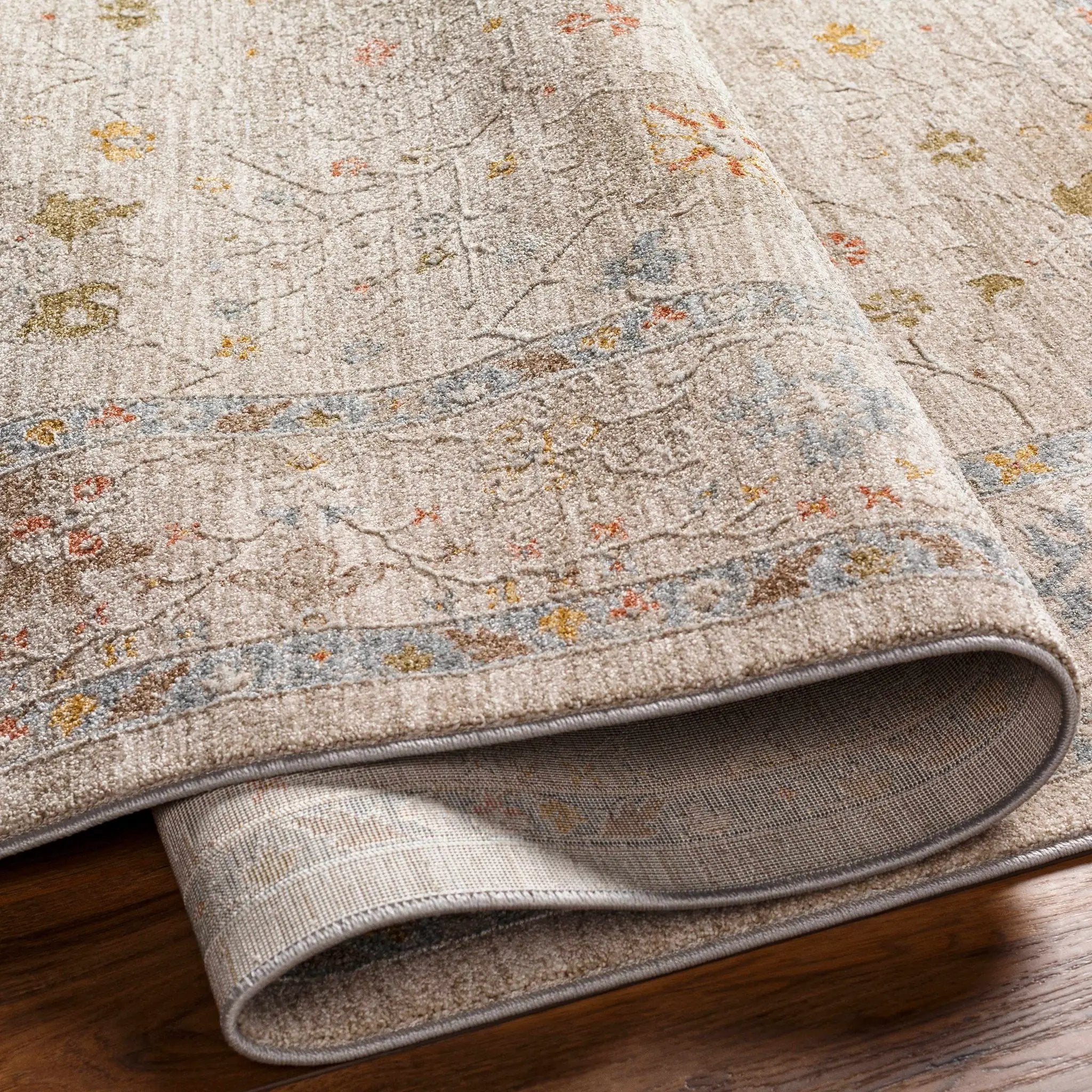 Amina Oushak Thick Luxe Area Rug by Boutique Rugs