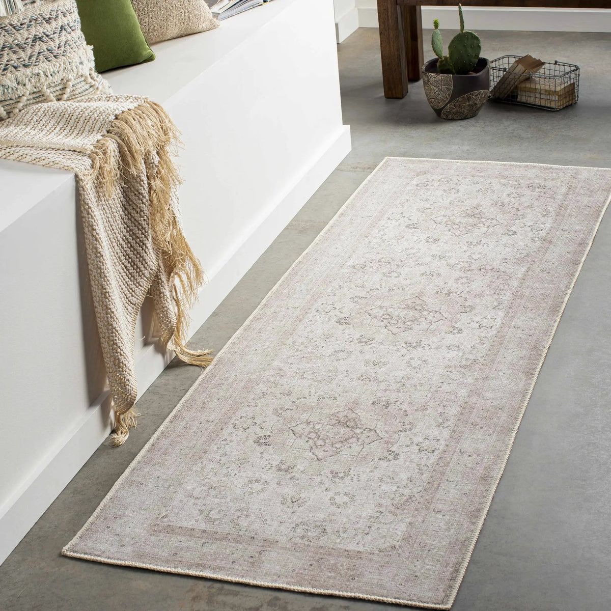 Bethany Washable Area Rug, installed in a room 3
