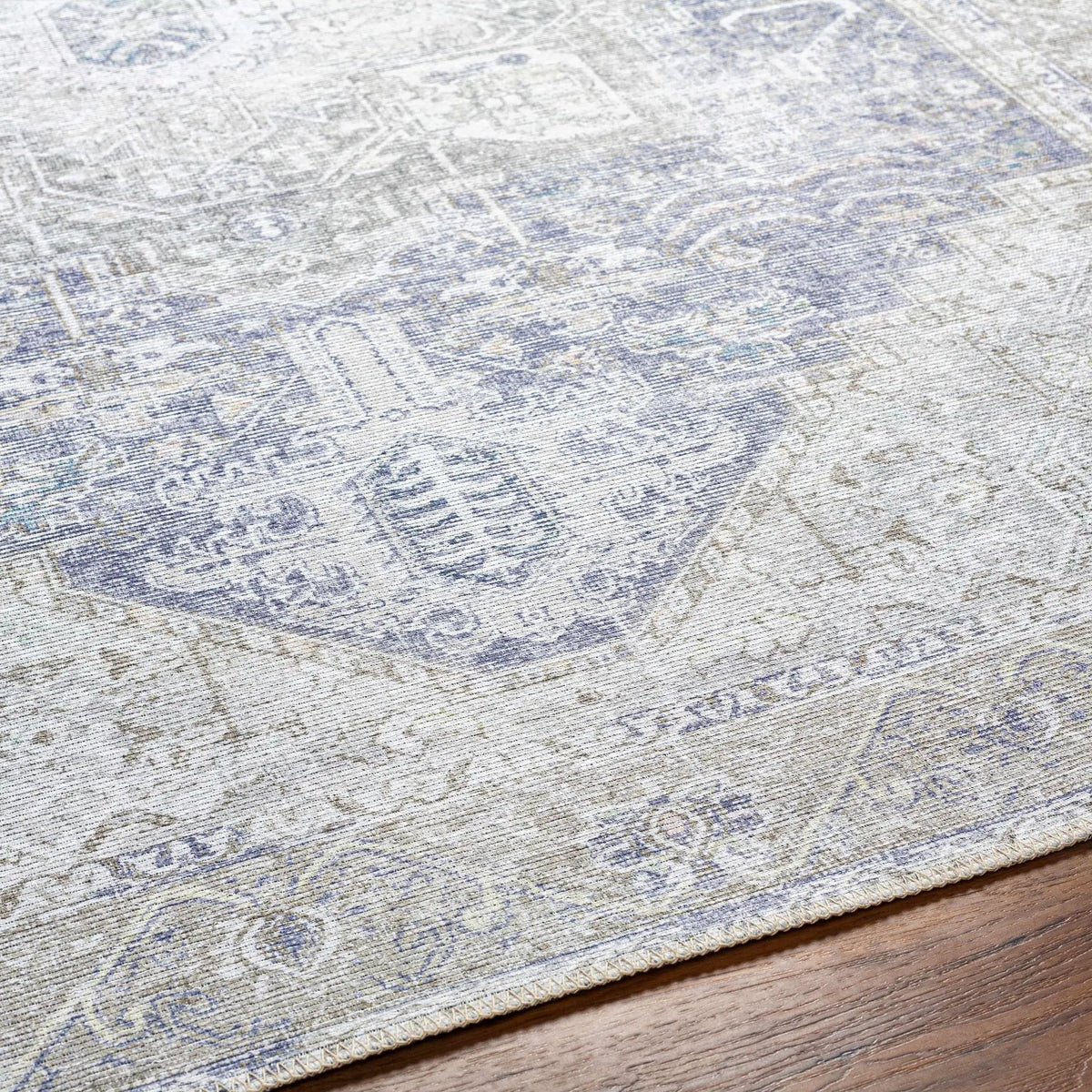 Rosman Olive Washable Area Rug, photo 13 of 16