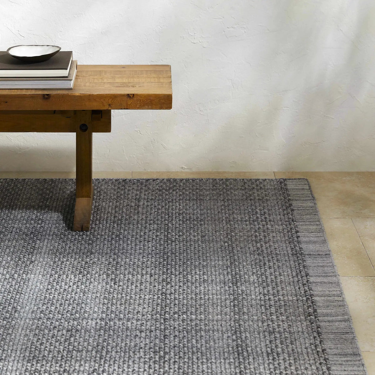 Yong Hand Loomed Gray Rug - Clearance, photo 11 of 11