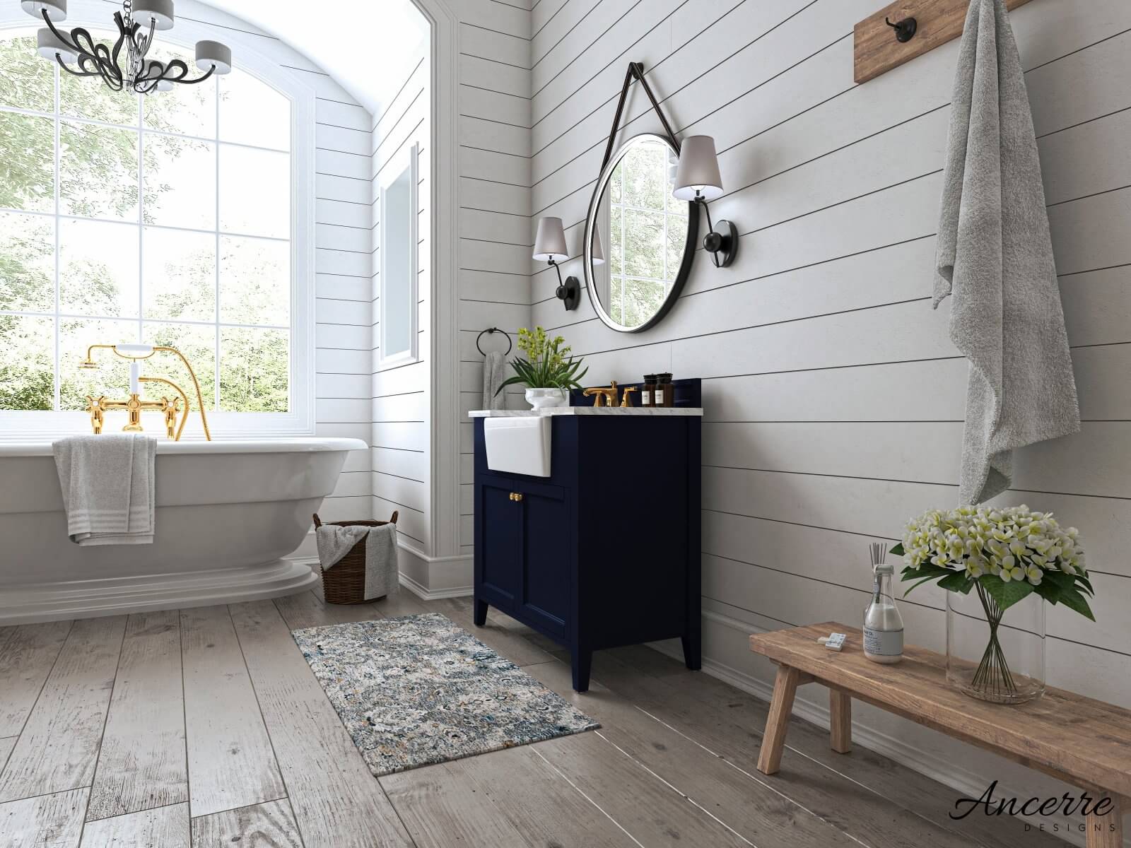 Adeline 36" Bath Vanity Set by Ancerre Designs