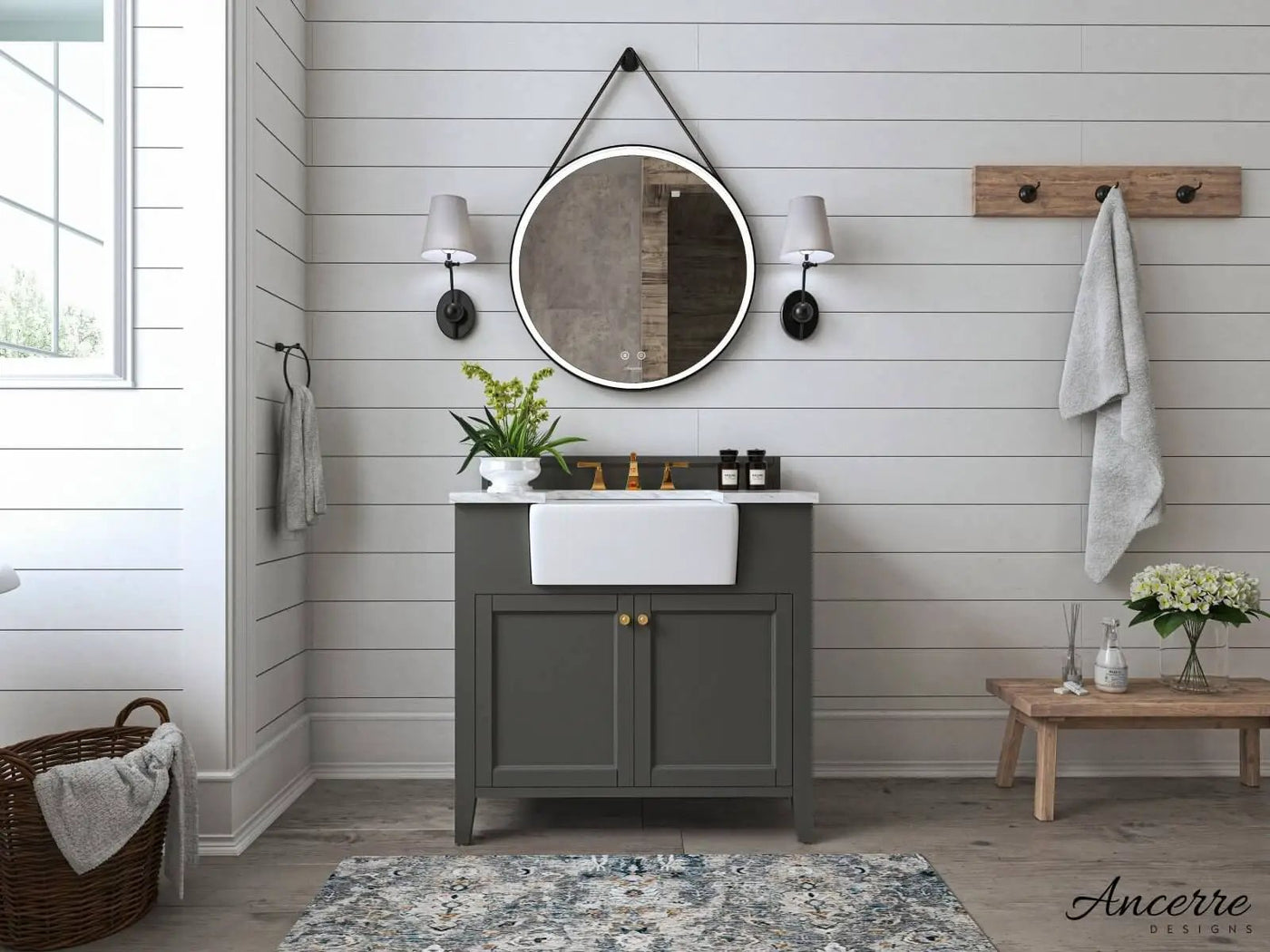 Adeline 36" Bath Vanity Set by Ancerre Designs