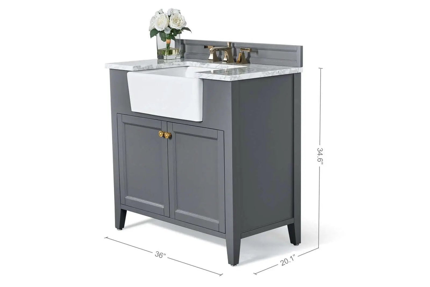Adeline 36" Bath Vanity Set by Ancerre Designs