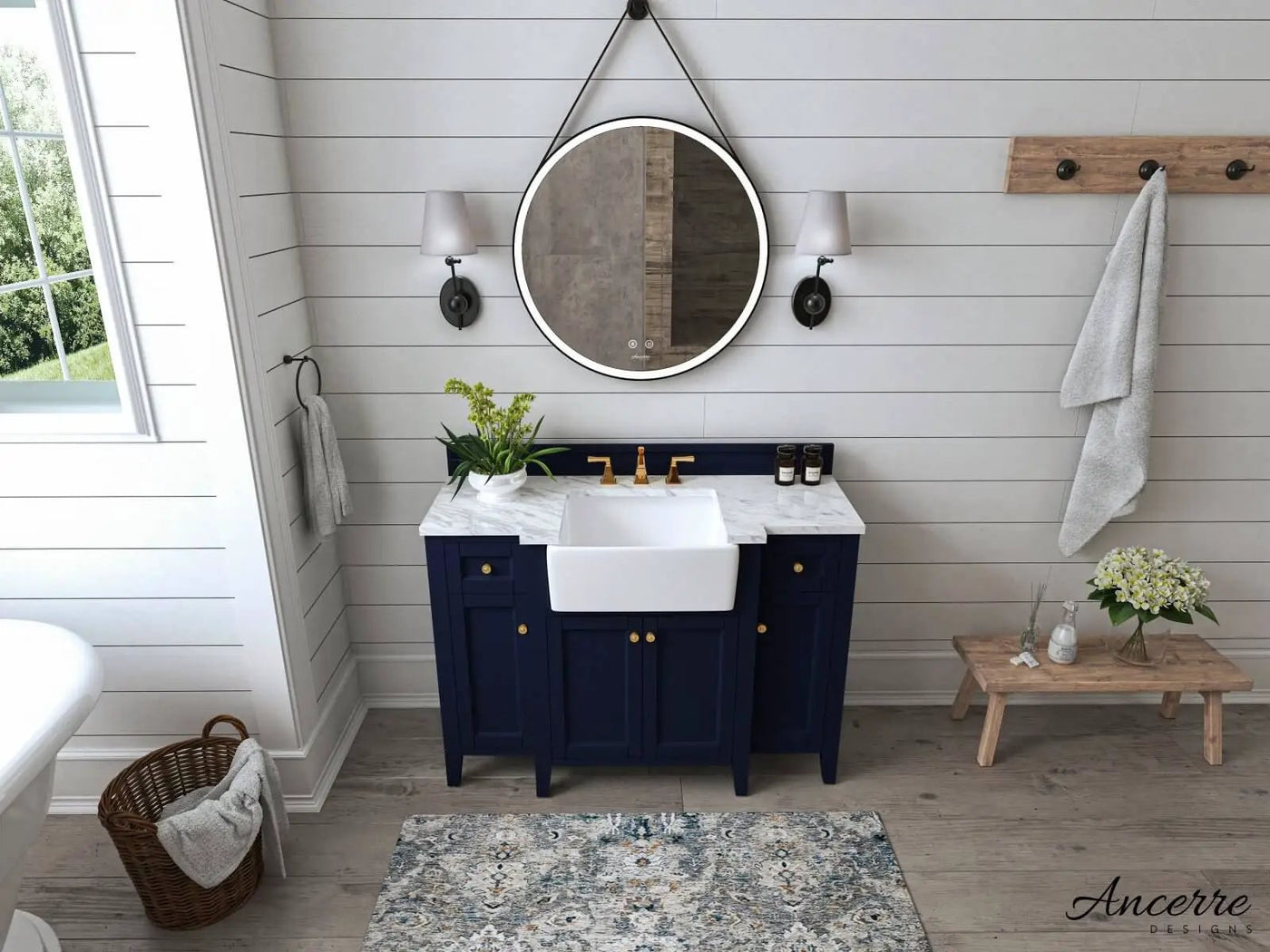 Adeline 48" Bath Vanity Set by Ancerre Designs