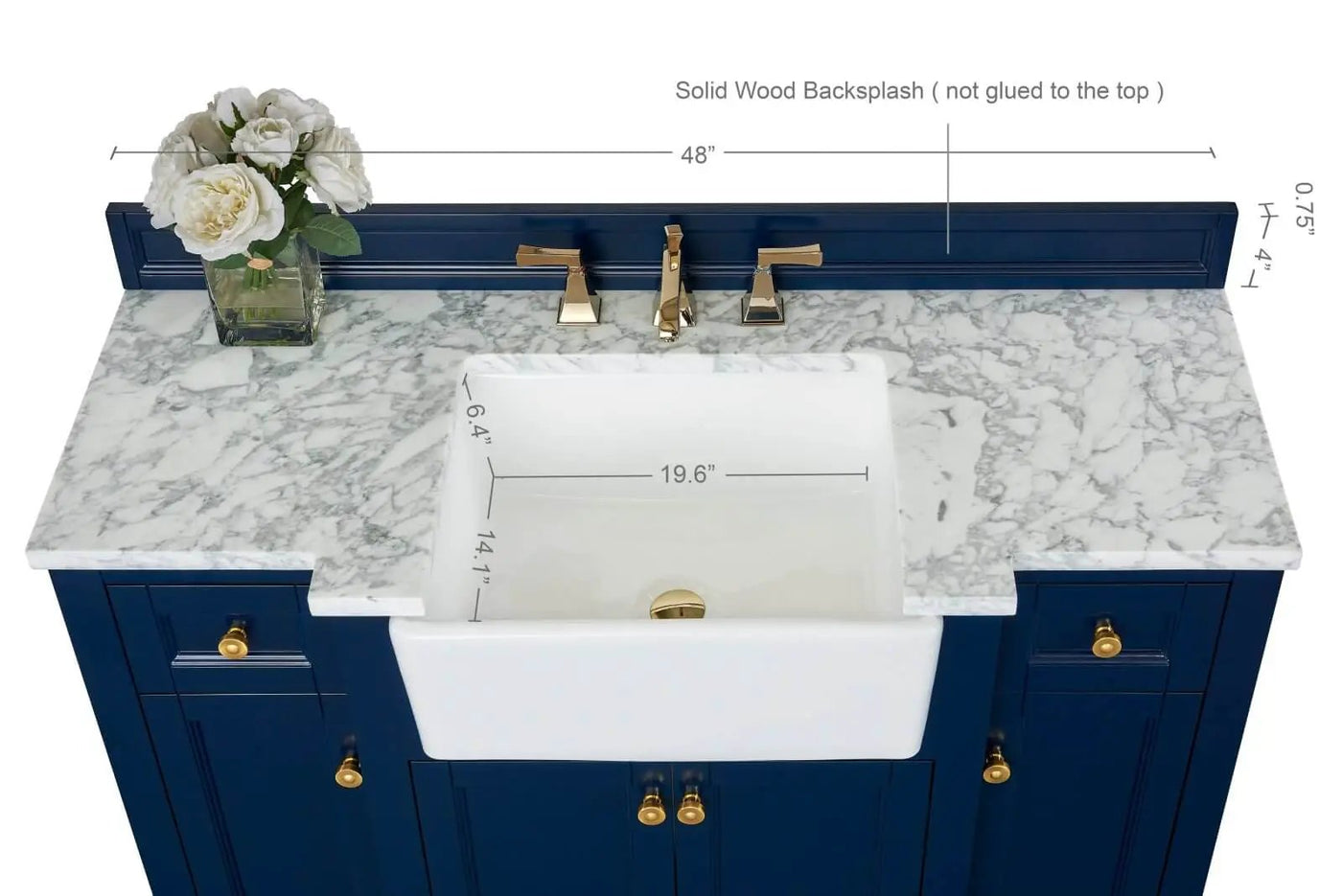 Adeline 48" Bath Vanity Set by Ancerre Designs