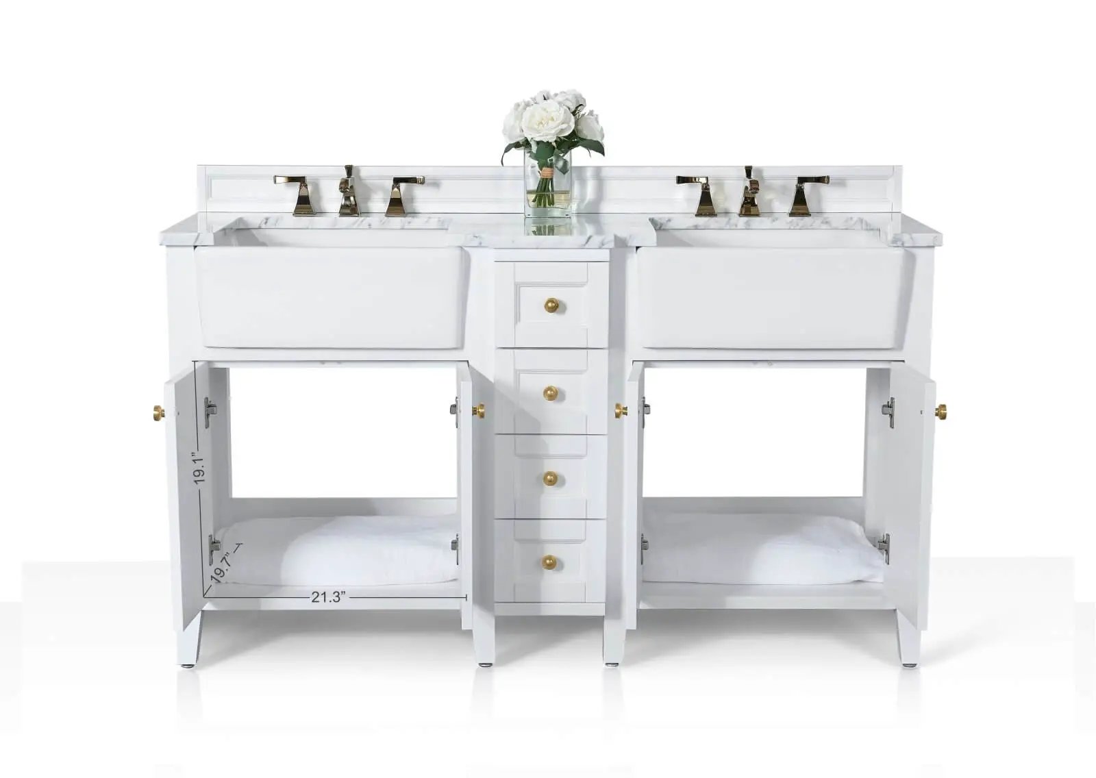 Adeline 60" Bath Vanity Set by Ancerre Designs