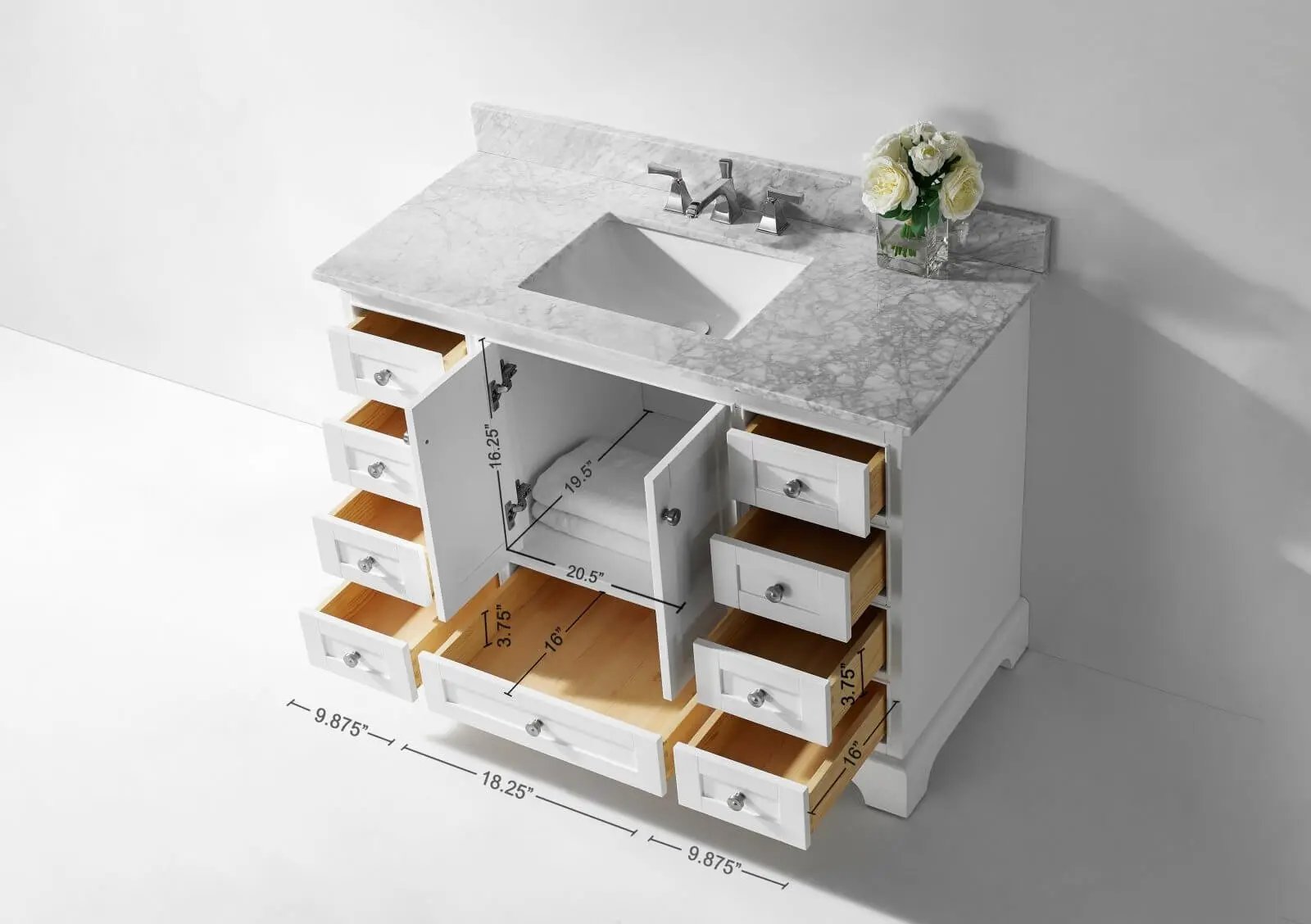 Audrey 48" Bath Vanity Set by Ancerre Designs
